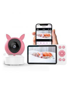 YELY 5 Inch smart baby monitor camera best baby monitor